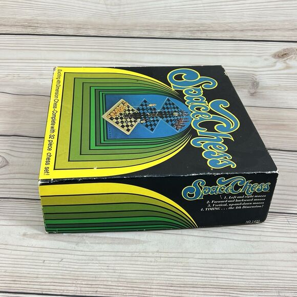 VTG Space Chess Game Board PARTS ONLY 1970 Pacific Game Co #1420 Star Trek *READ - Picture 5 of 12